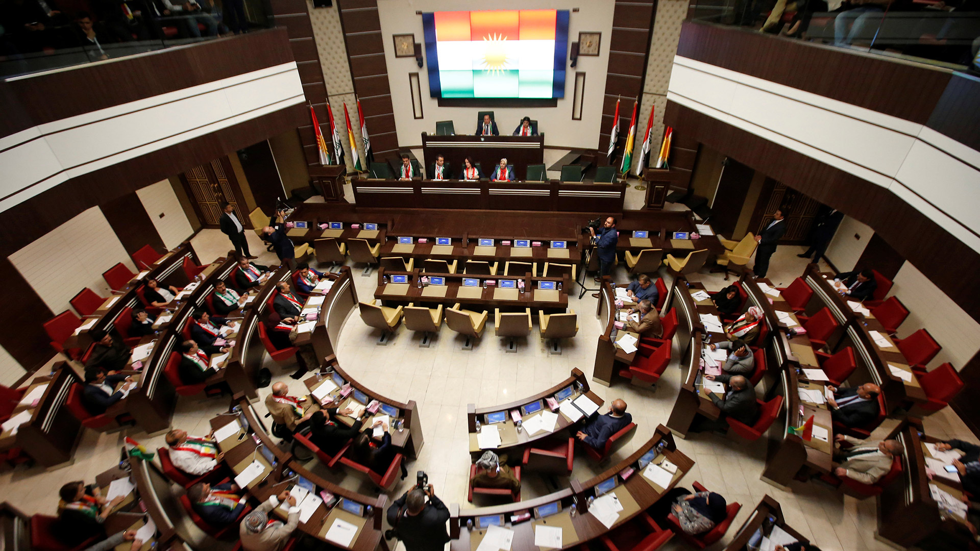 El Parlamento kurdo en Irak aprueba el referéndum de independencia