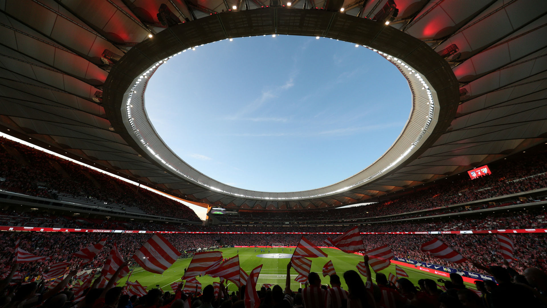 El Wanda Metropolitano abre sus puertas sin margen de error para el Atlético