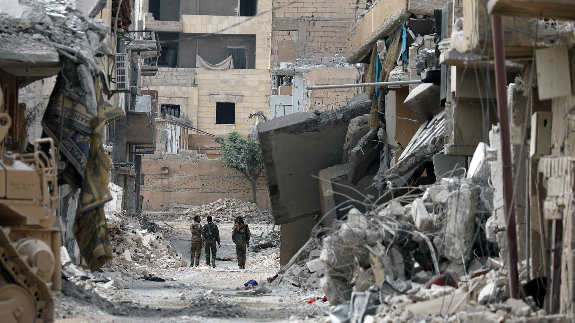 El Estado Islámico es expulsado del 90% de la ciudad siria de Raqqa