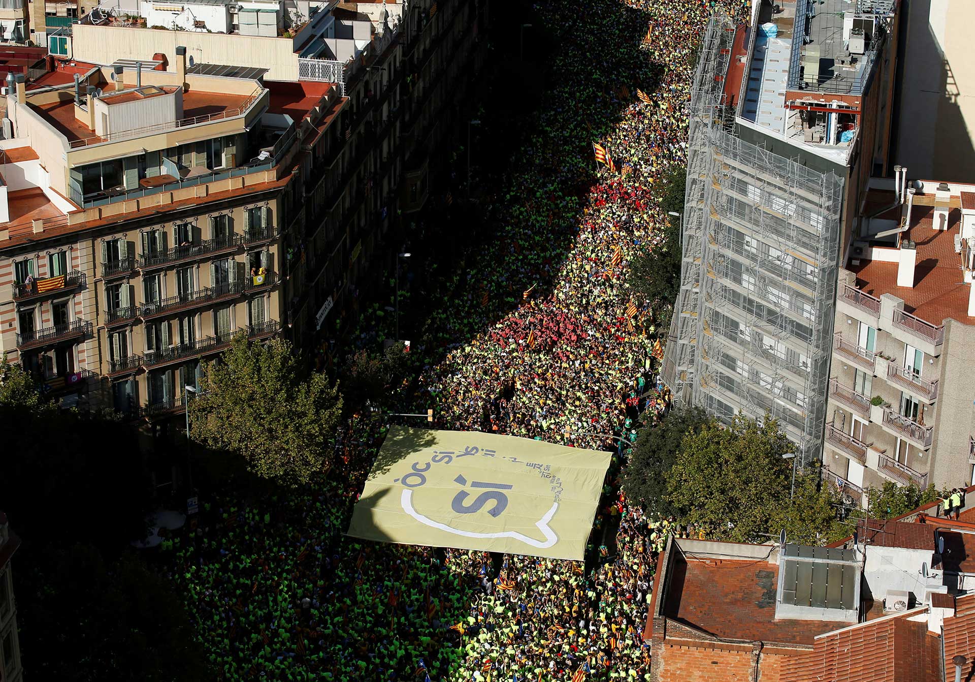 La Diada del millón por la independencia de Cataluña 5