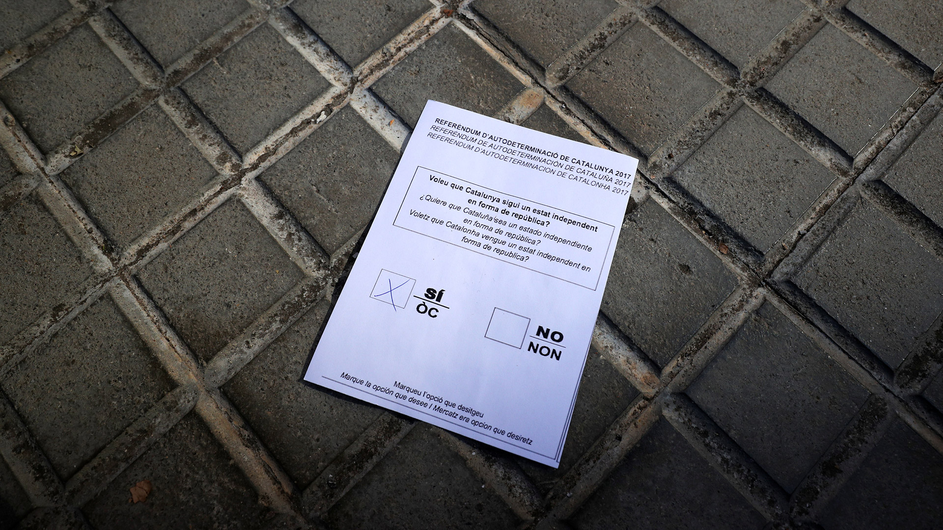 La Generalitat da a conocer los colegios electorales para votar el 1-O