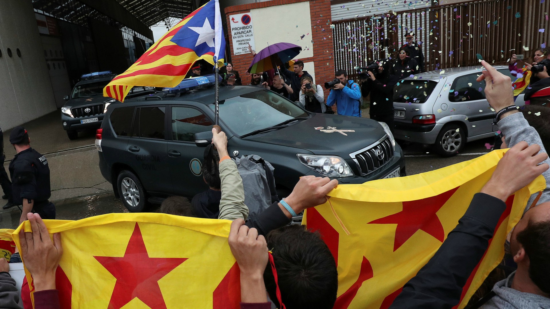 La Guardia Civil bloquea más de 140 webs de apoyo al referéndum catalán
