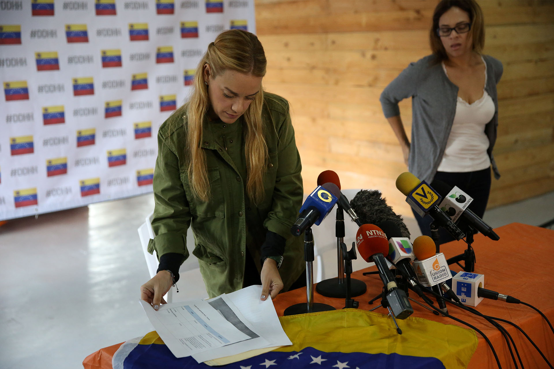 Lilian Tintori denuncia que el Gobierno de Maduro no le permite salir de Venezuela
