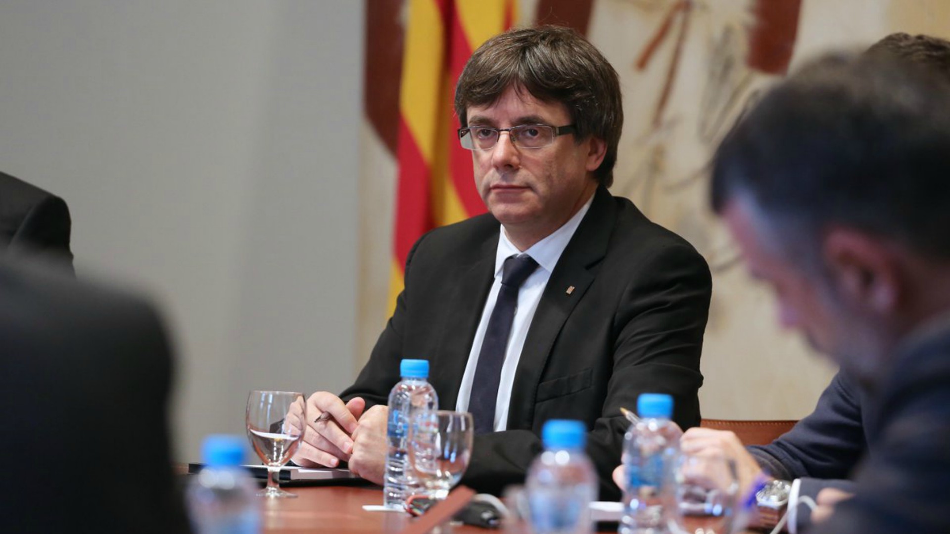 Puigdemont acusa  al Gobierno de Rajoy de declarar 