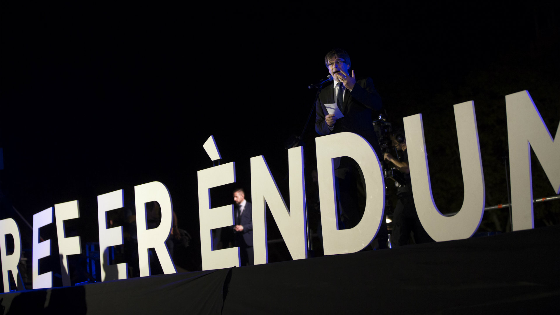 Puigdemont en el cierre de campaña: "Ya hemos ganado"