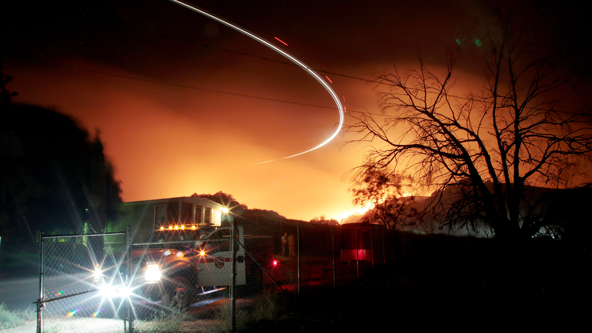 Un incendio en California obliga a evacuar a más de mil personas 1