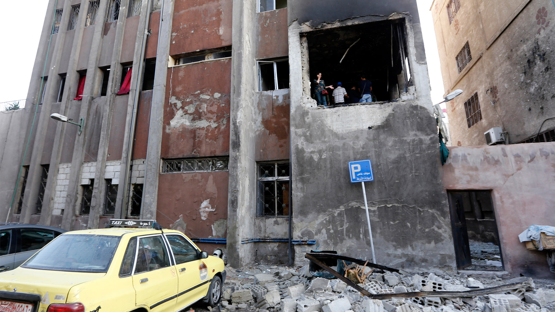 Al menos 16 muertos en un atentado contra una comisaría en Damasco