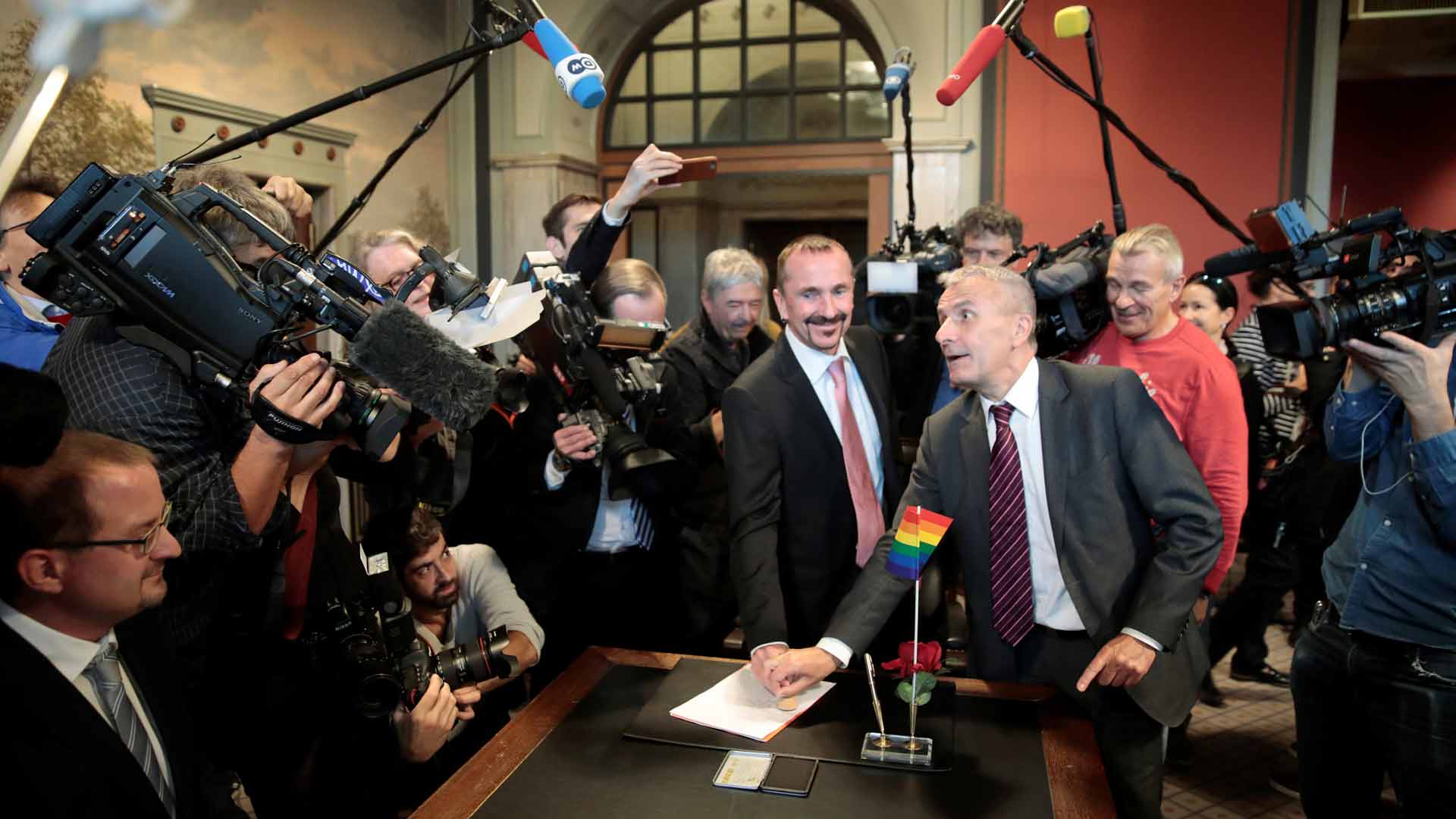 Alemania celebra su primer matrimonio igualitario
