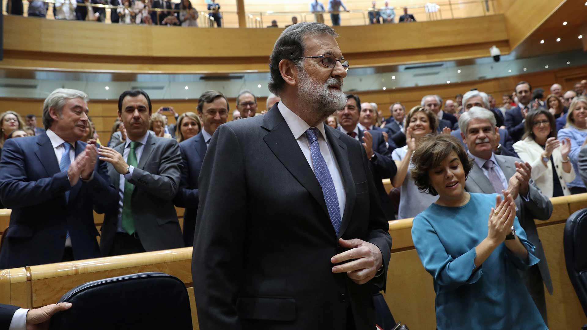 El Senado aprueba la aplicación del artículo 155 en Cataluña