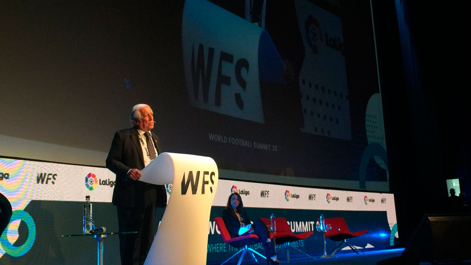 Comienza la segunda edición del World Football Summit en Madrid