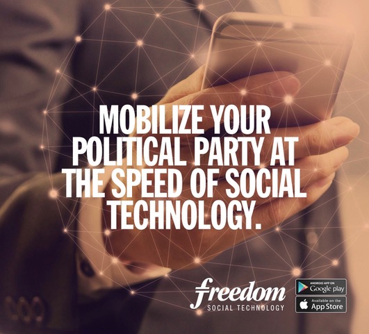Freedom, una aplicación que busca 'uberizar' los partidos políticos