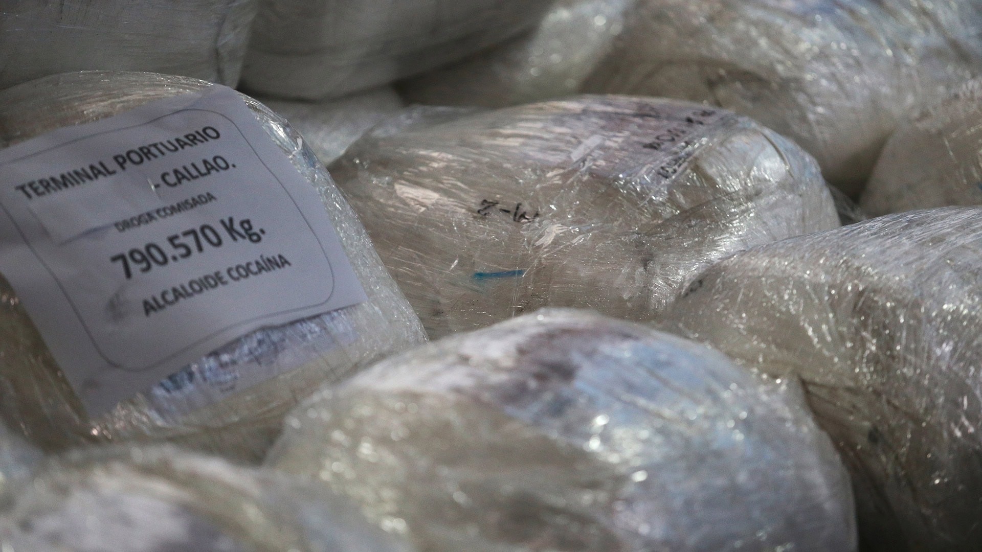 Incautadas en Colombia 2,4 toneladas de cocaína con destino a España