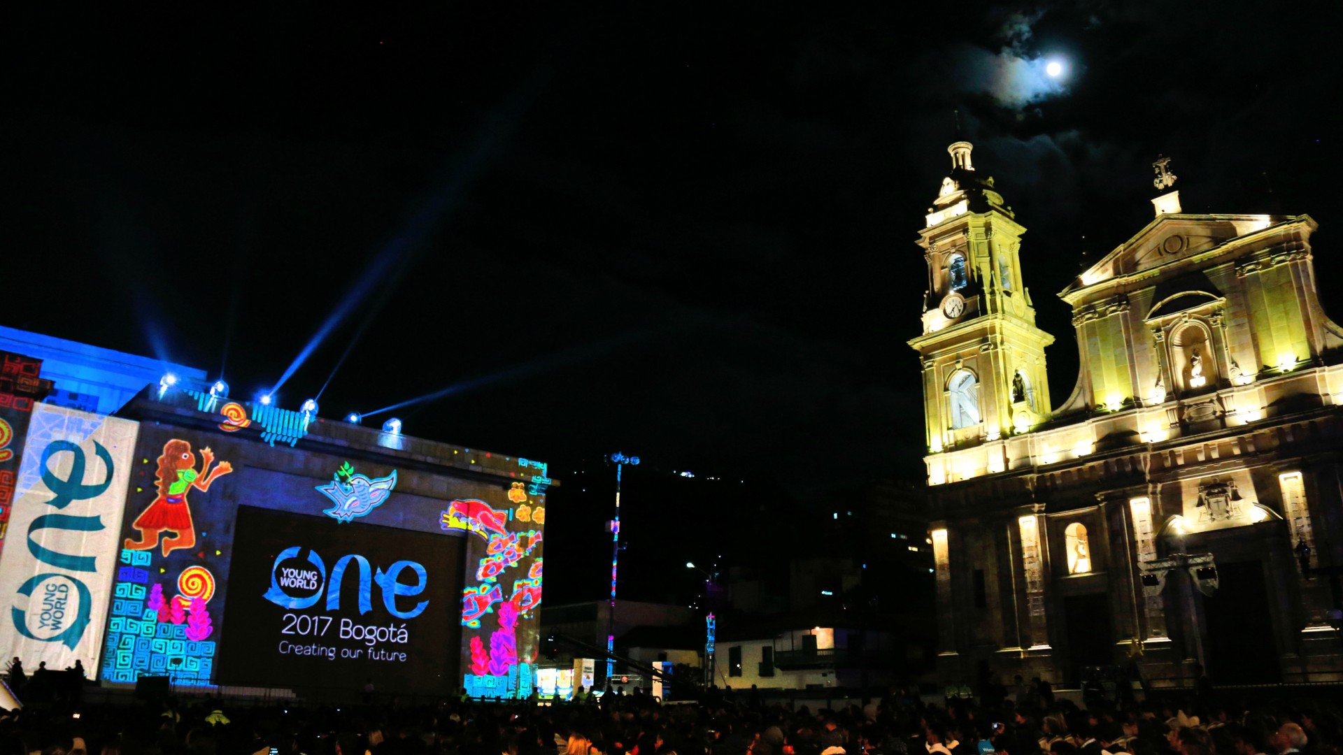 Jóvenes de 196 países se reúnen en Bogotá en torno a la One Young World