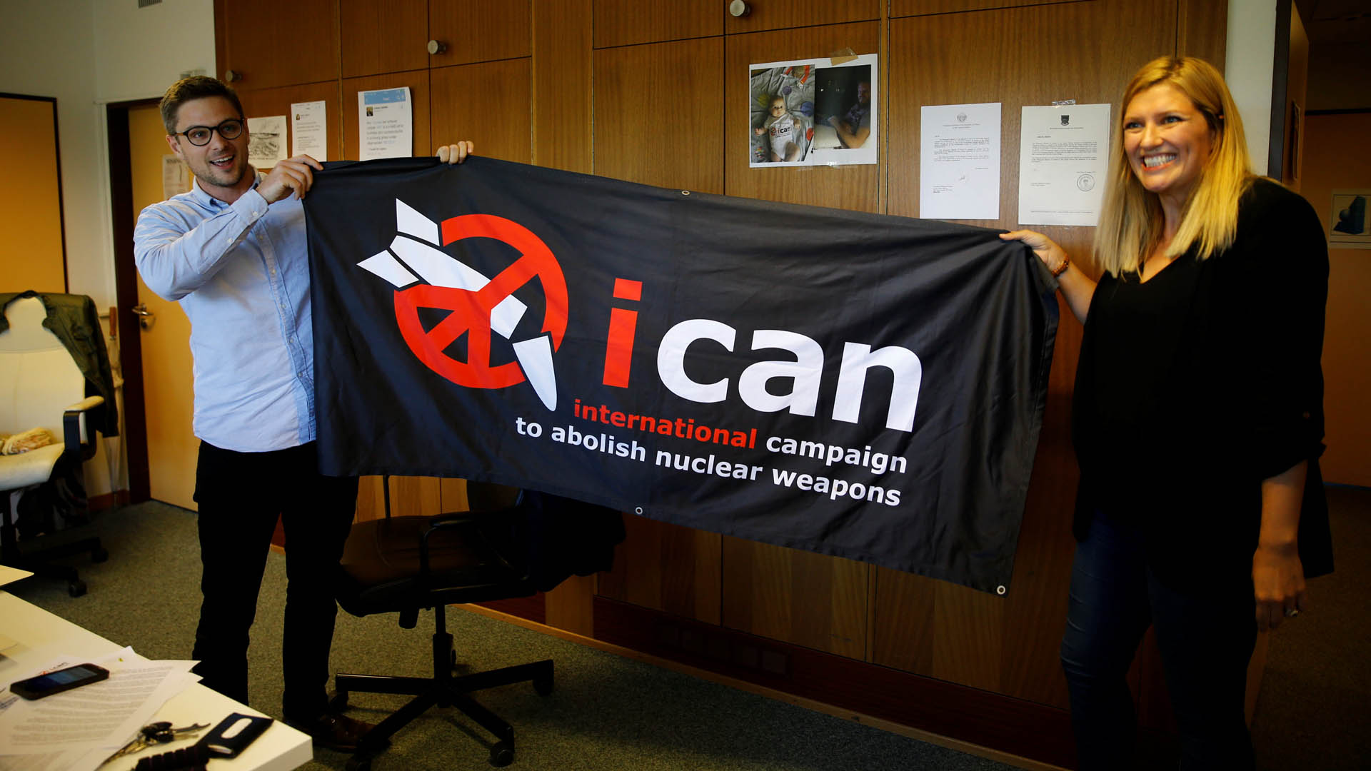 La Campaña Internacional para abolir las Armas Nucleares, premio Nobel de la Paz