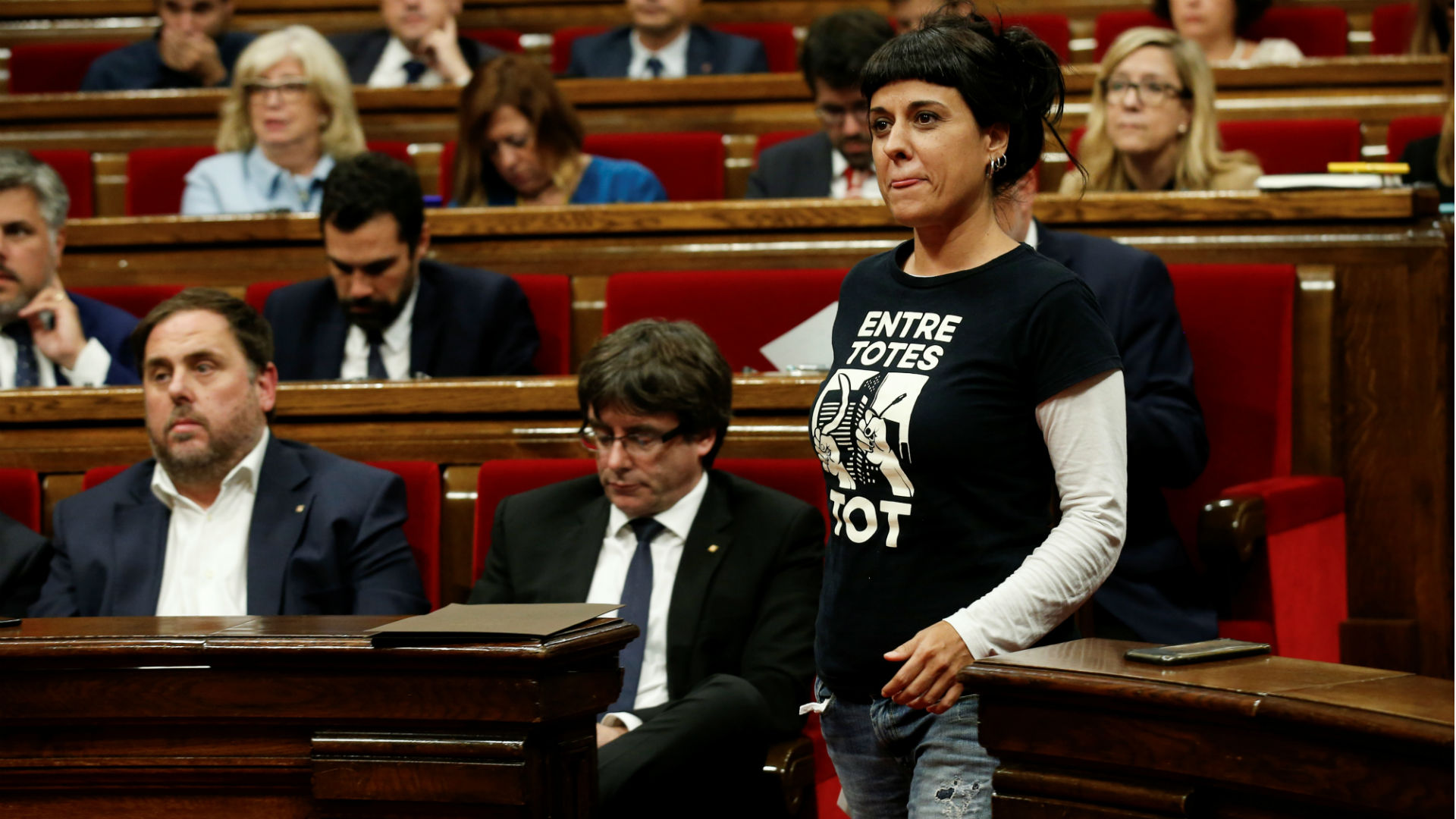 La CUP exige a Puigdemont que su respuesta sea "nítidamente afirmativa"