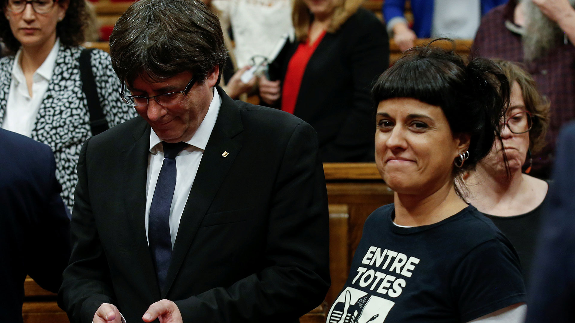 La CUP exige por carta a Puigdemont proclamar ya la república catalana