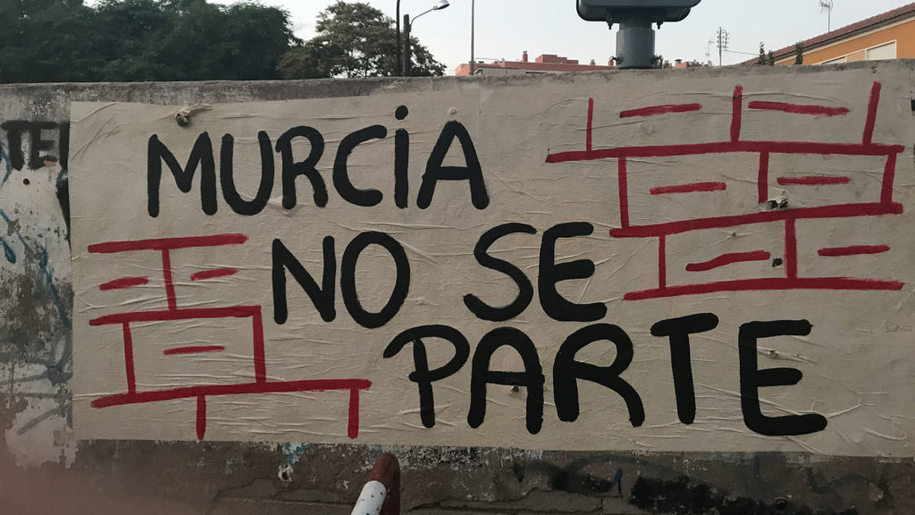 La lucha histórica de Murcia que dice ‘No al muro’ 1