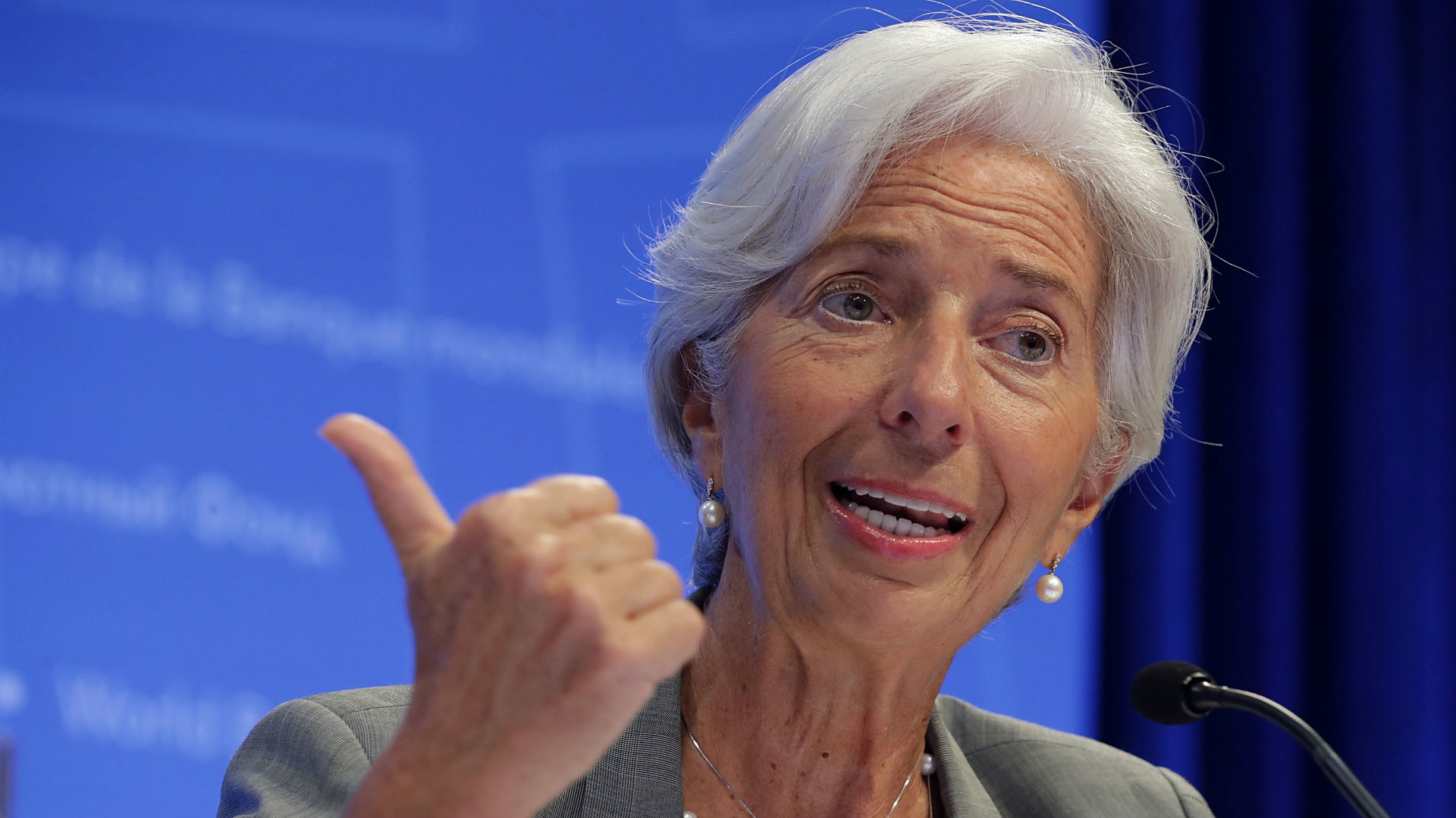 Lagarde urge a reducir la "ansiedad e incertidumbre" en torno al Brexit