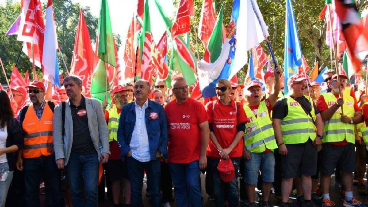 Las marchas por unas pensiones dignas llegan a Madrid