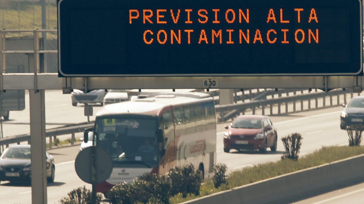 Madrid activa de nuevo el Protocolo 1 por alta contaminación