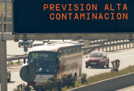 Madrid activa de nuevo el Protocolo 1 por alta contaminación