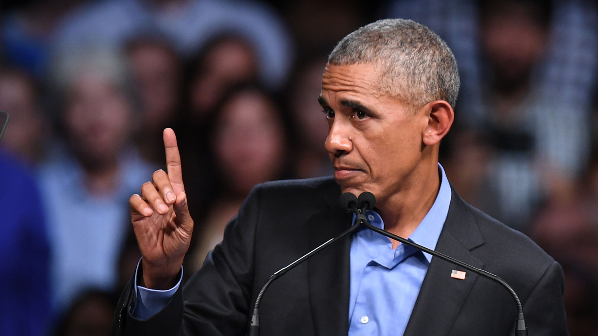 Obama regresa a la escena política por primera vez desde que dejó la Casa Blanca
