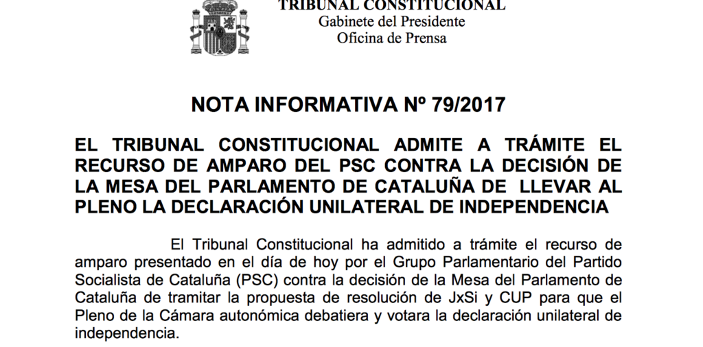 Rajoy y su gobierno asumen las competencias de la Generalitat 1