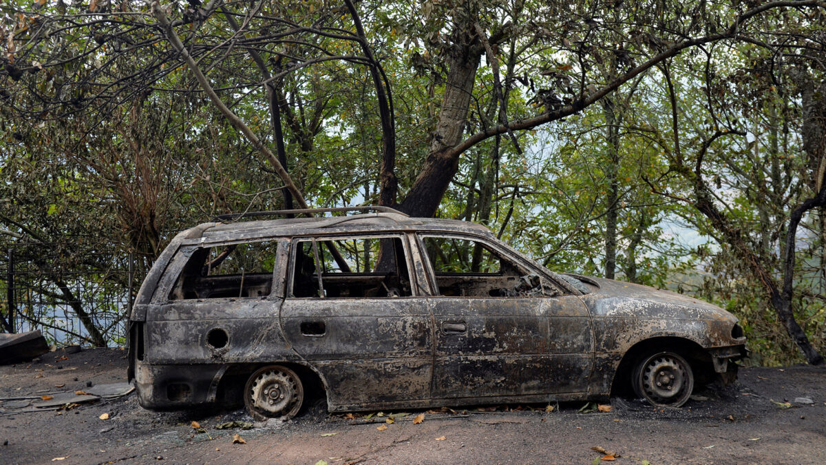 Se reducen los incendios en Galicia y ya no hay riesgo para la población