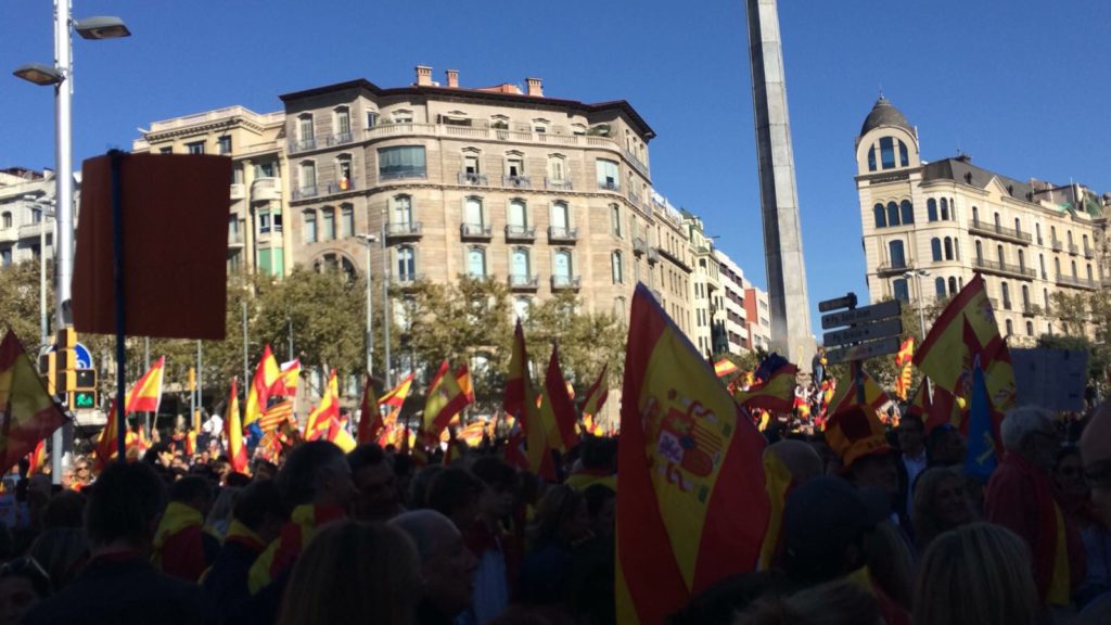 Societat Civil convoca una manifestación en Barcelona por la unidad de España 1