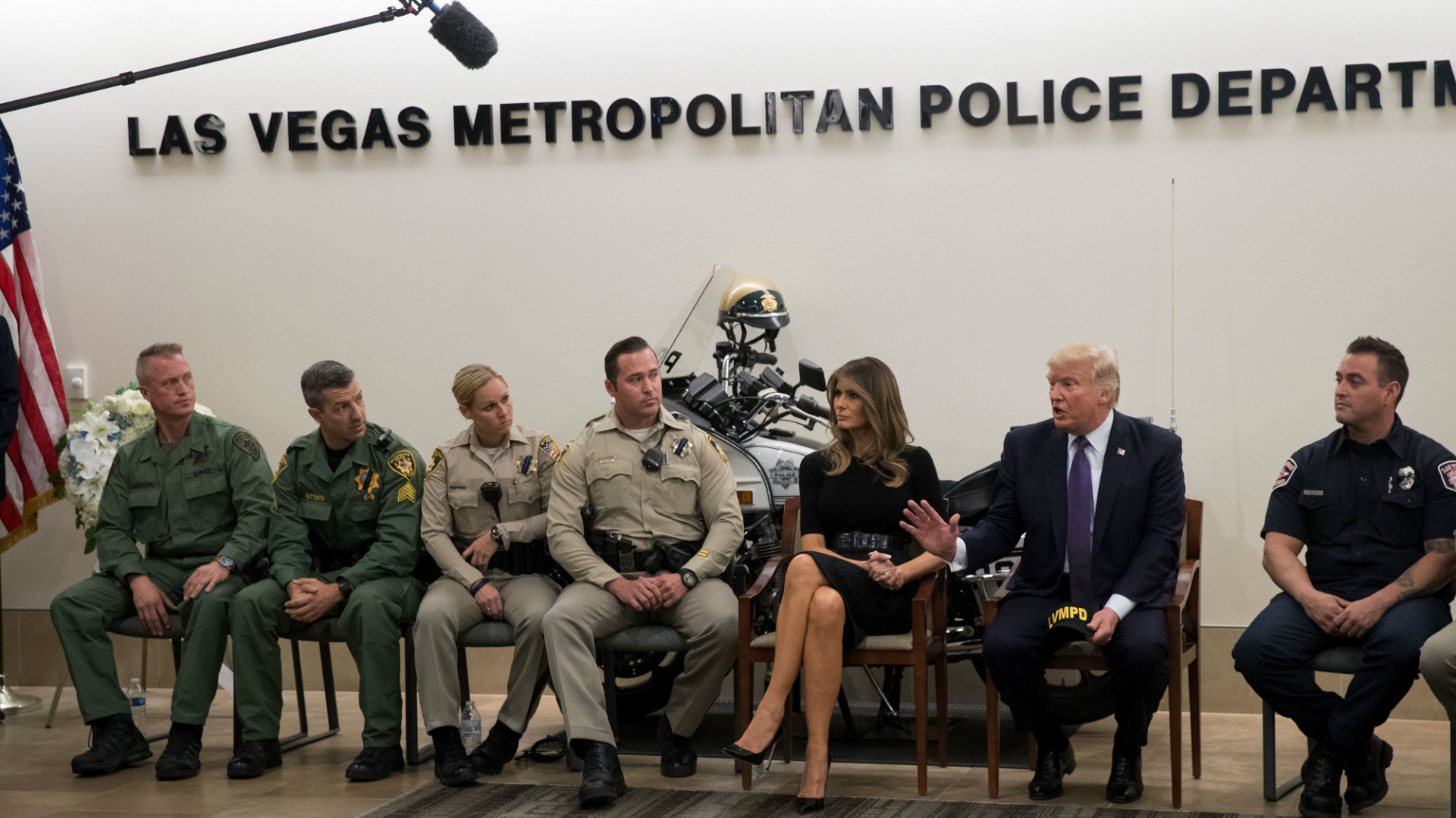 Trump va a Las Vegas y el FBI interroga a la novia del atacante