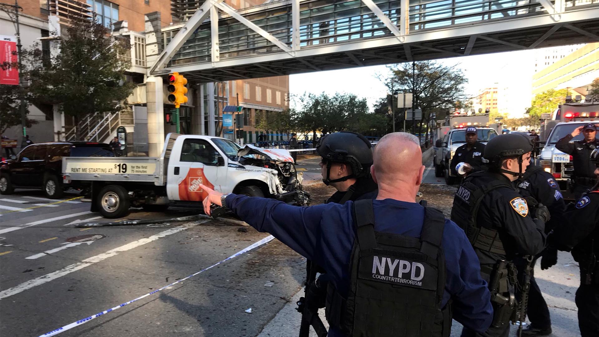 Al menos ocho muertos en un atentado en Nueva York