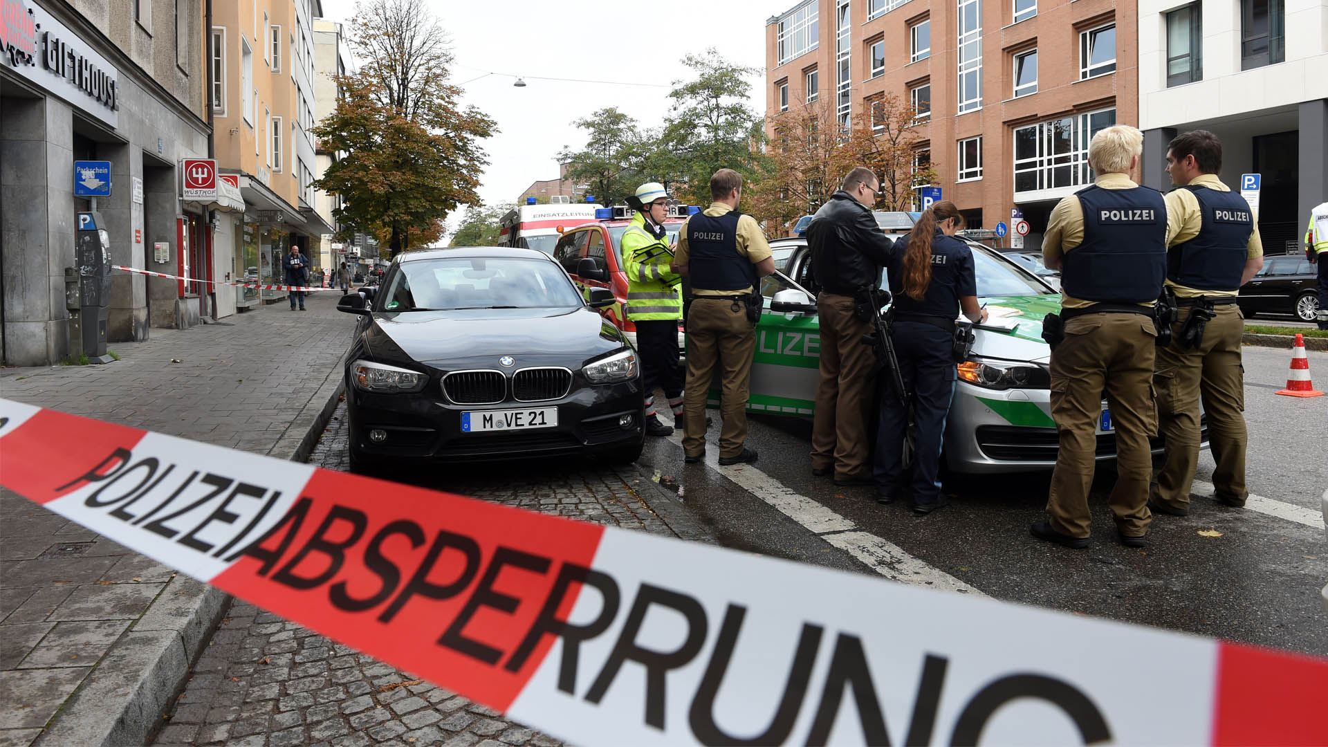 Detenido un sospechoso de atacar con un cuchillo a varias personas en Múnich