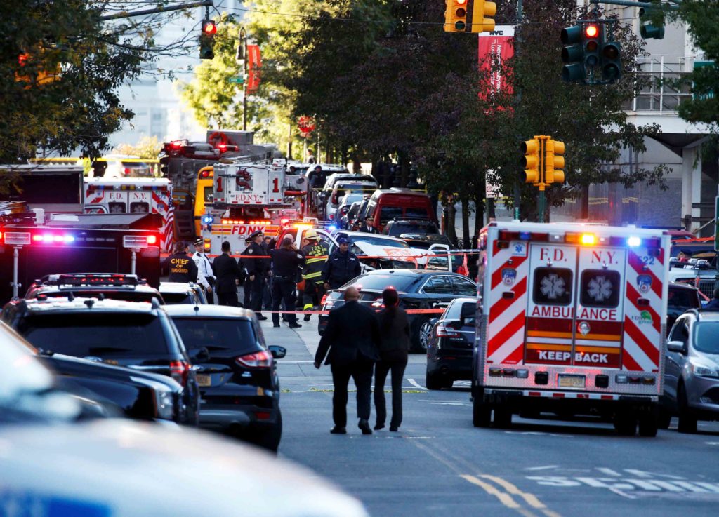 Varios muertos en un tiroteo y un atropello en Manhattan
