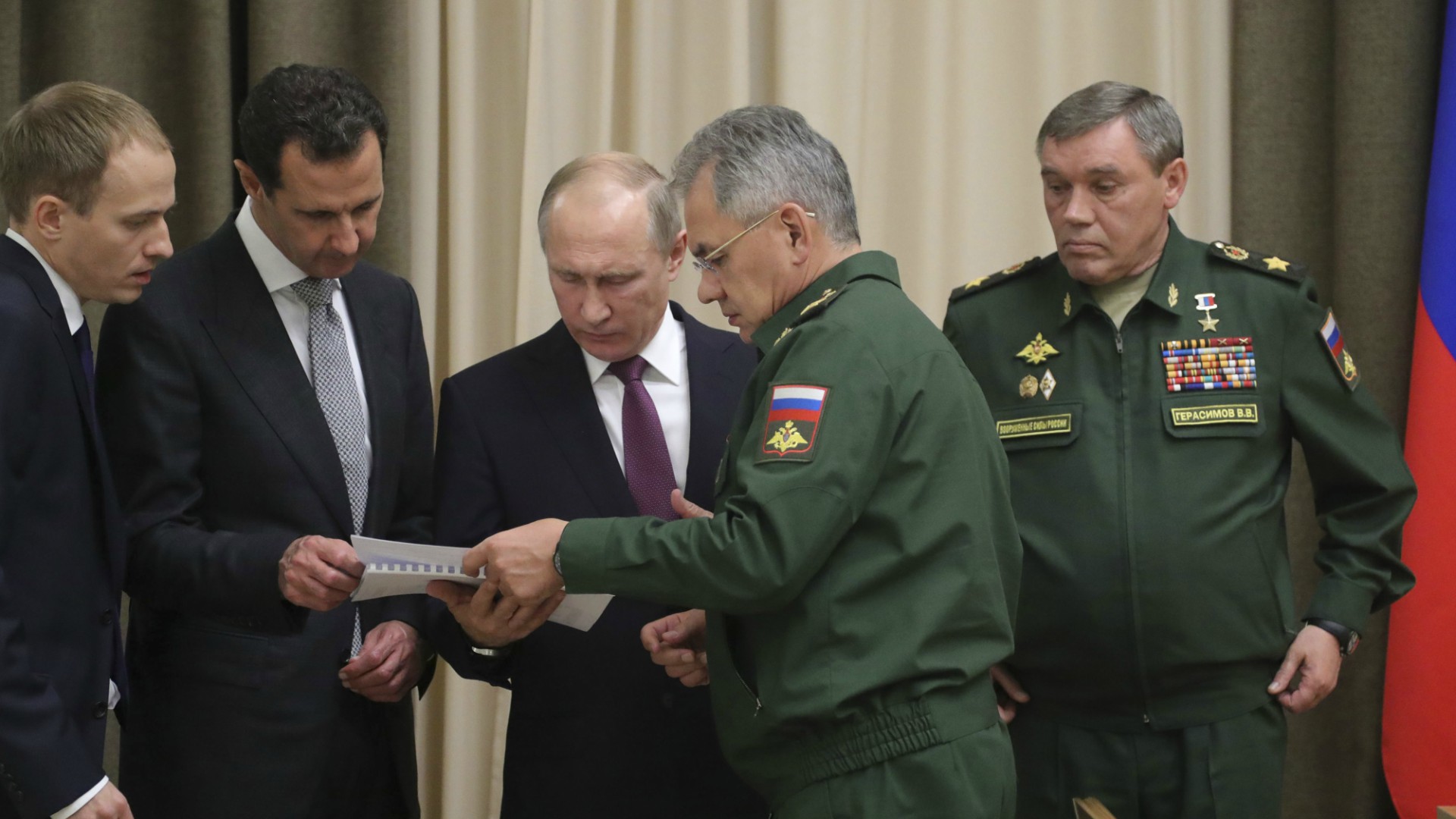 Asad y Putin se reúnen en Sochi para hablar de la guerra en Siria