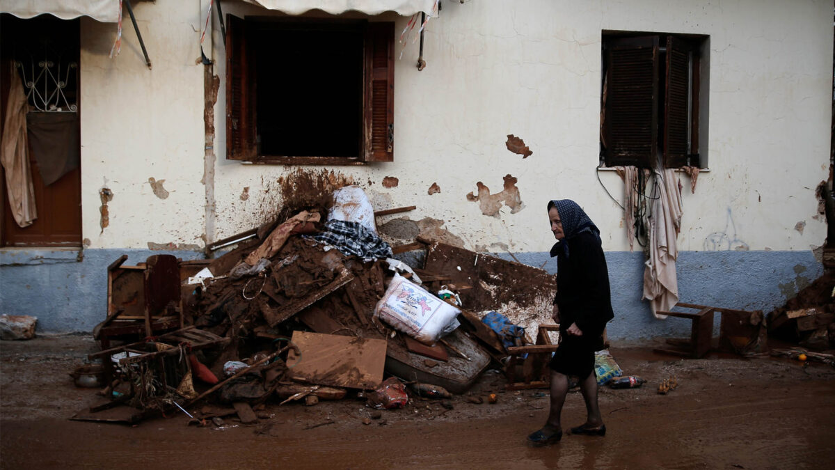 Aumenta a 20 el número de muertos por las inundaciones en Grecia