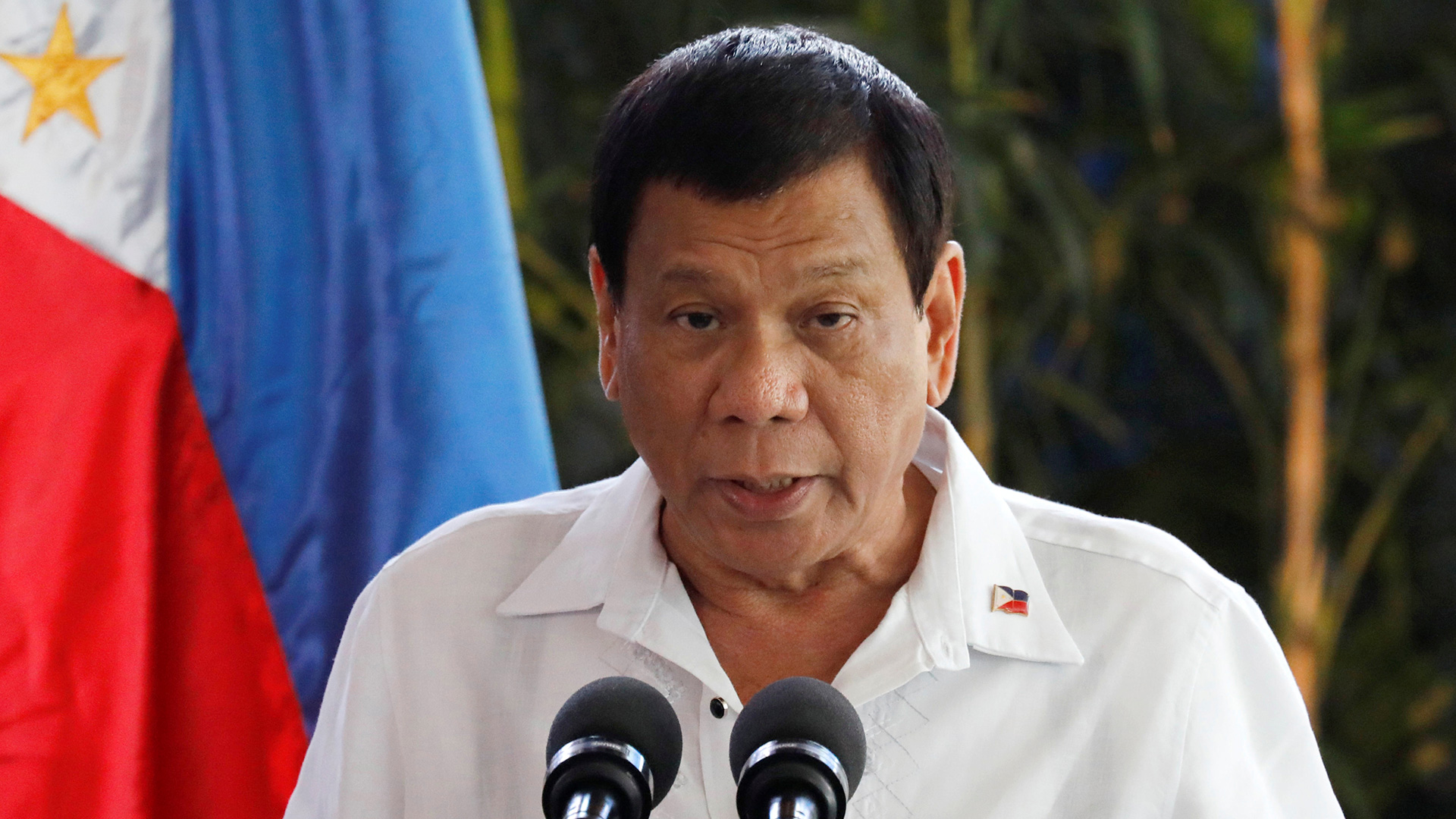 Duterte asegura que mató a puñaladas a una persona cuando era adolescente