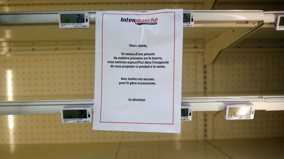 El croissant en peligro: Francia sufre la mayor crisis de mantequilla desde la Segunda Guerra Mundial