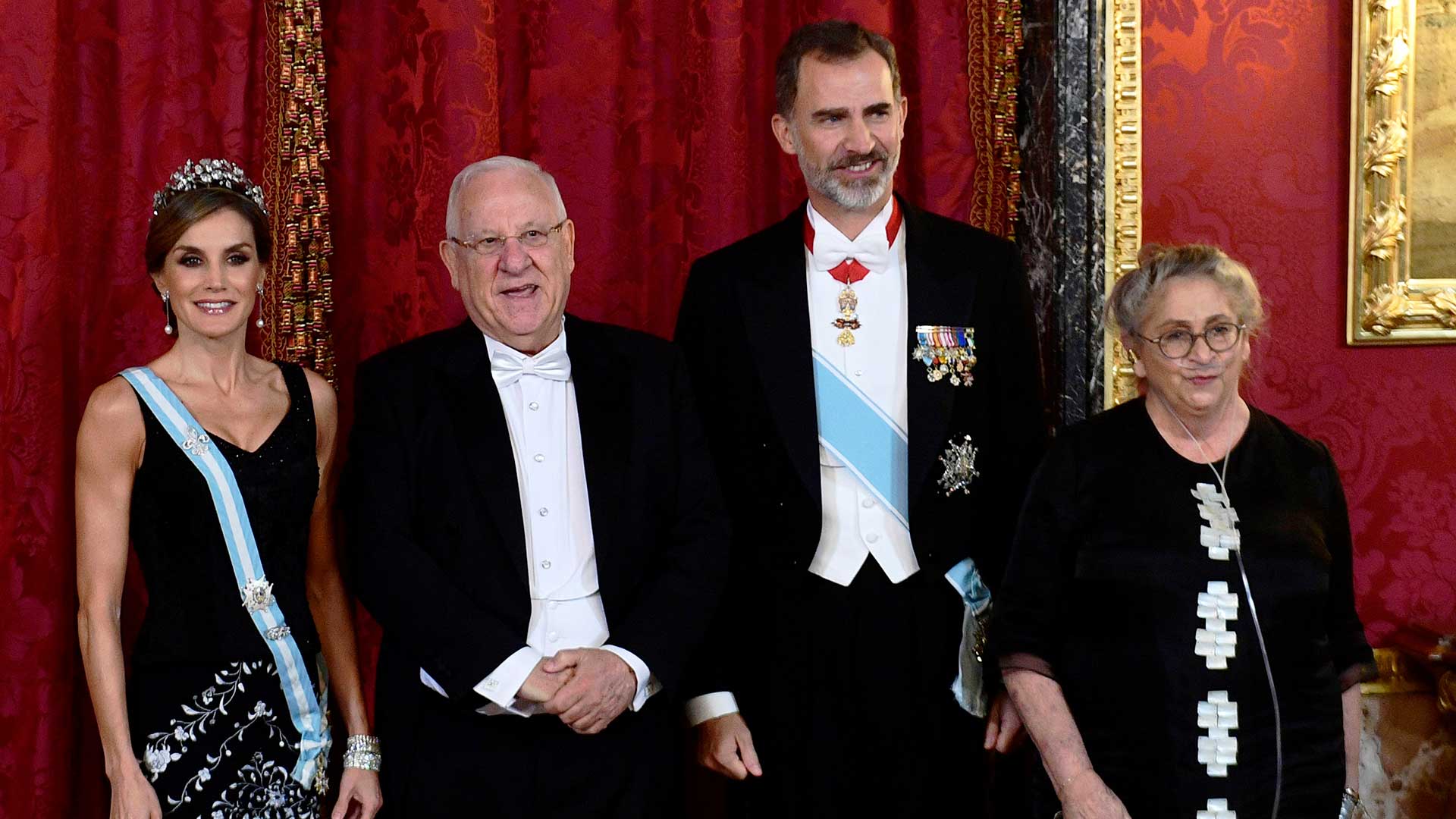 El presidente de Israel dice que Felipe VI es “el símbolo de la unidad” de España