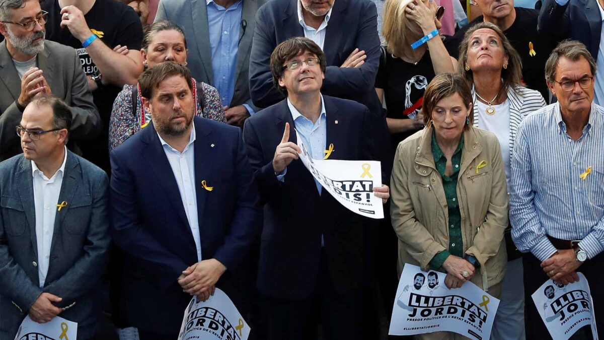 El Supremo asume la causa contra el Govern y los líderes de ANC y Òmnium