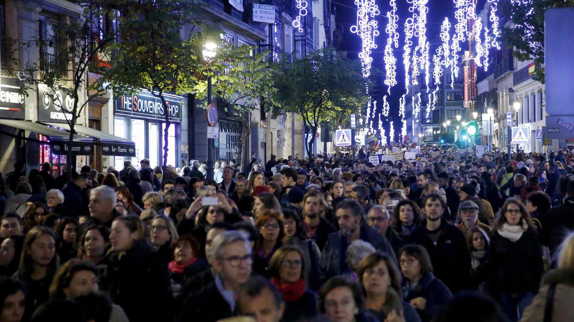 España se moviliza en contra de la violencia machista