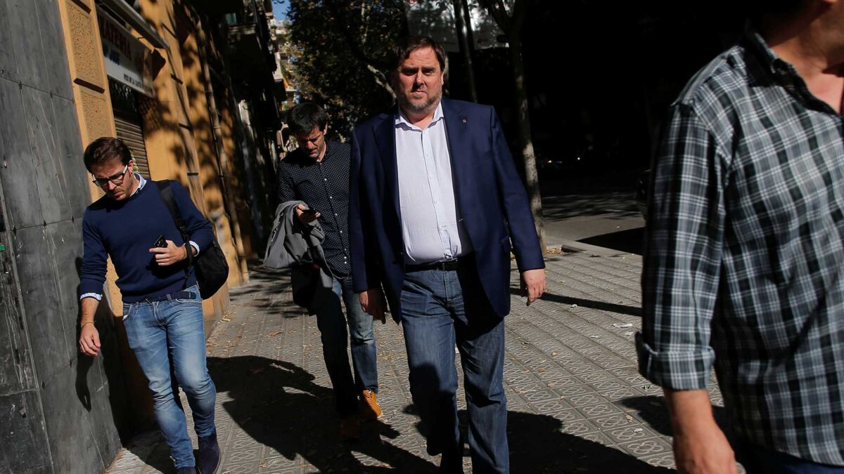 Junqueras pide salir de prisión sin acatar el artículo 155