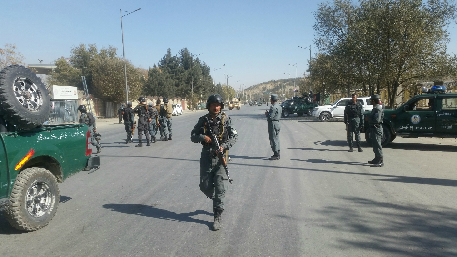 Varios hombres armados atacan un canal de TV en Kabul