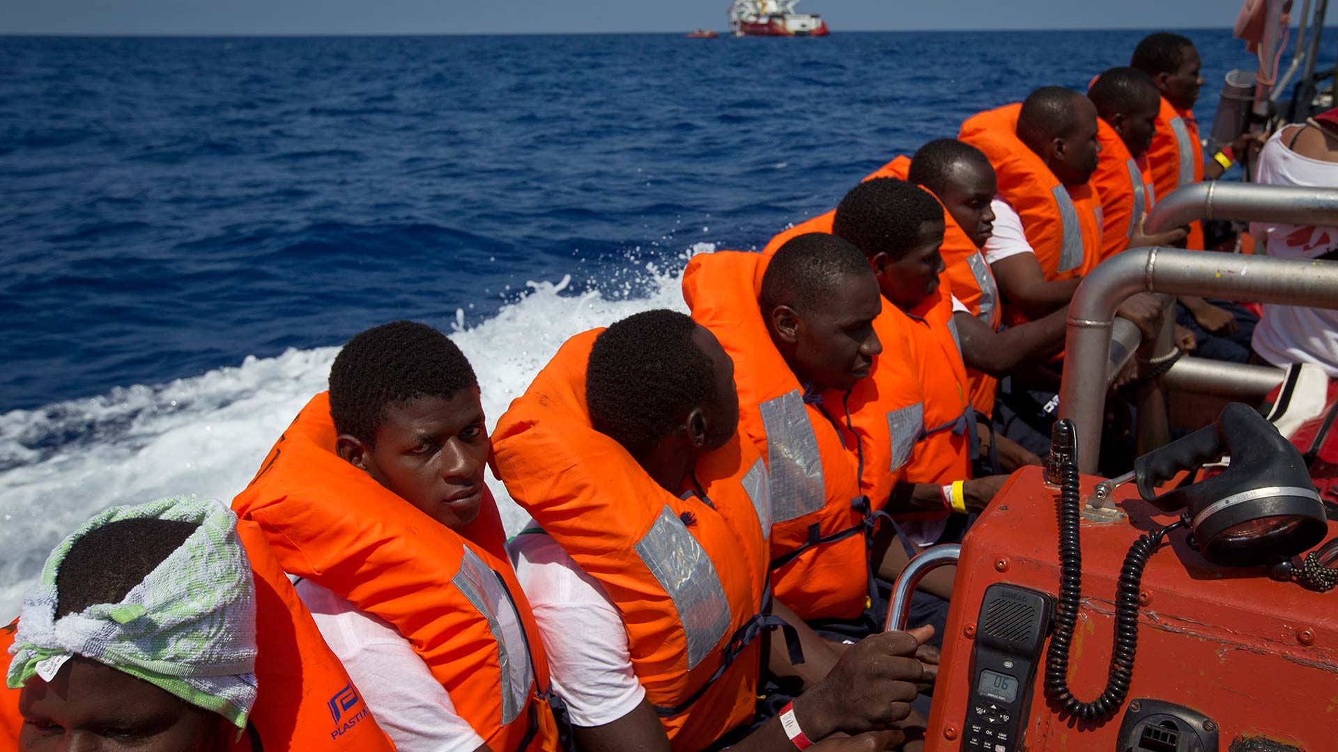 255 personas rescatadas el día de Navidad en el Mediterráneo Central