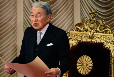 El emperador japonés Akihito abdicará formalmente el 30 de abril de 2019