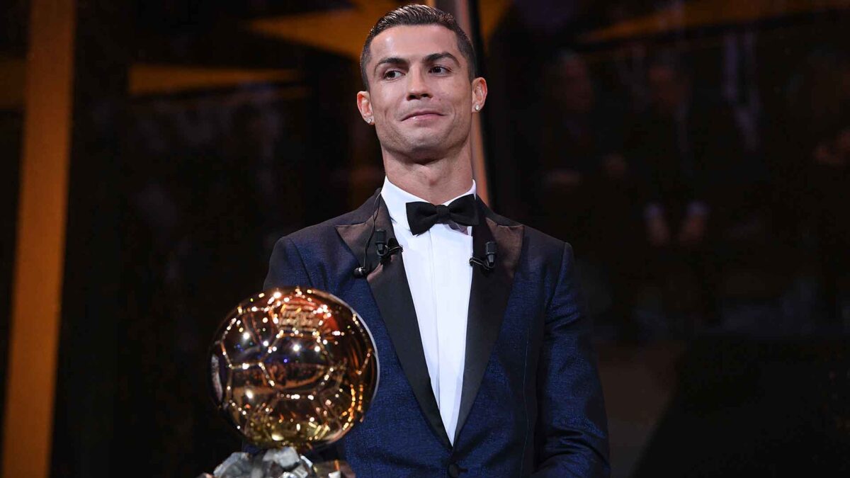 Cristiano Ronaldo gana su quinto Balón de Oro