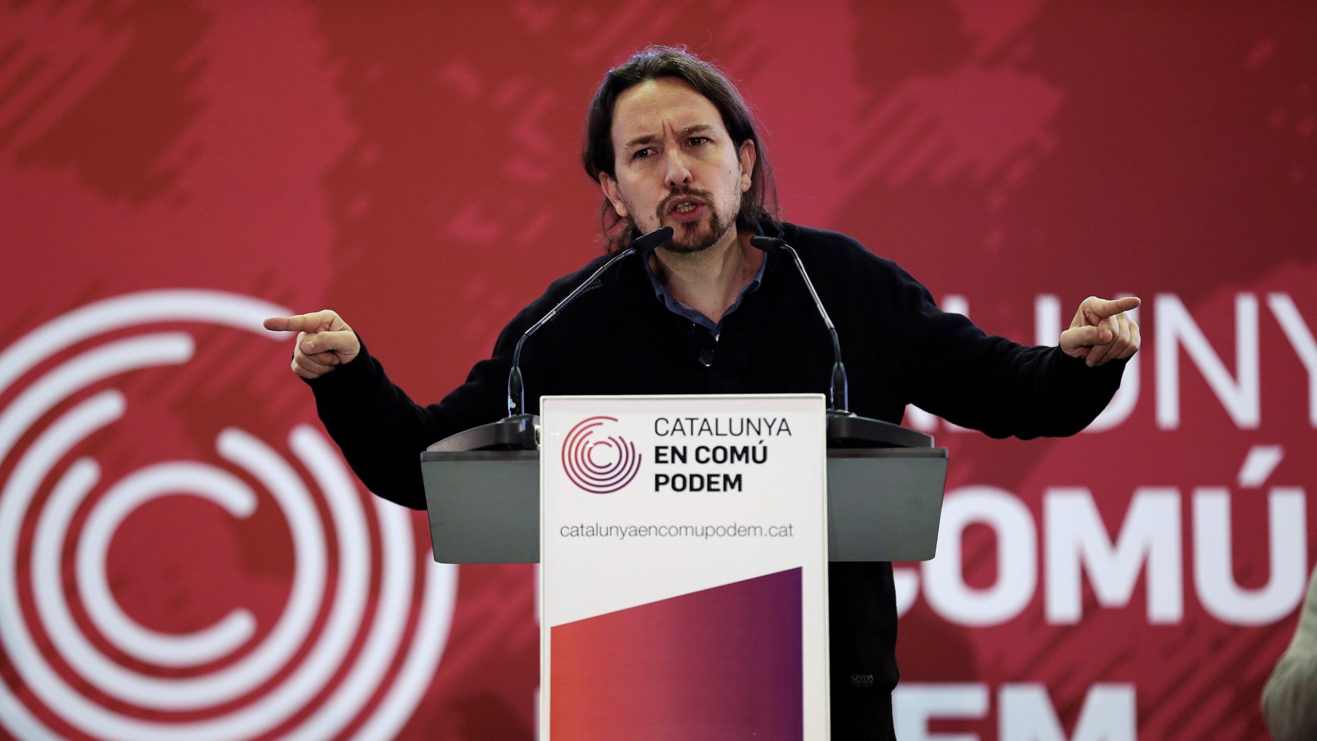 Iglesias acusa a los independentistas de despertar el “fantasma del fascismo”