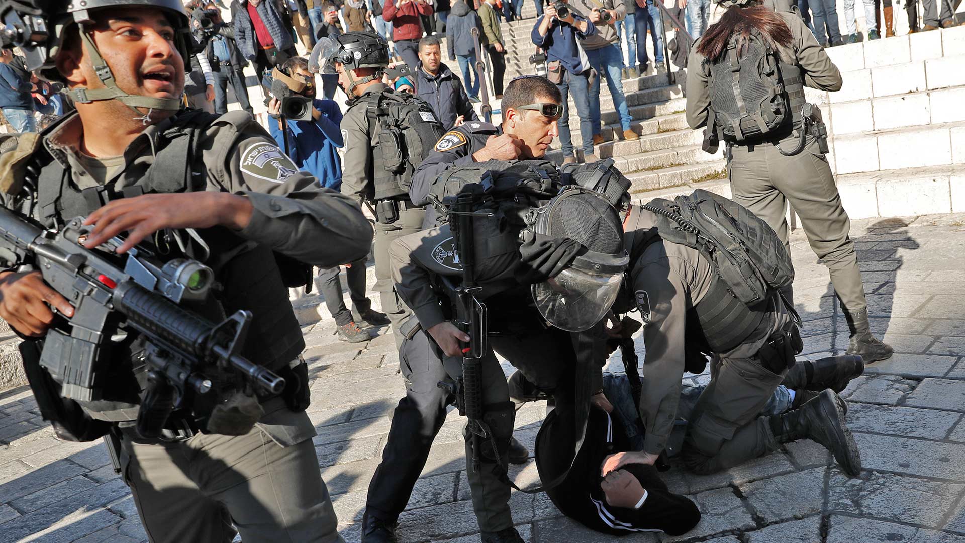 Los disturbios se suceden en Jerusalén tras la decisión de Trump de reconocerla como capital de Israel