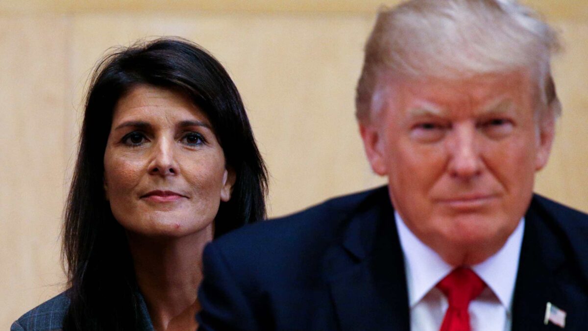 Nikki Haley dice que las mujeres que acusan a Trump de abuso sexual «deben ser escuchadas»