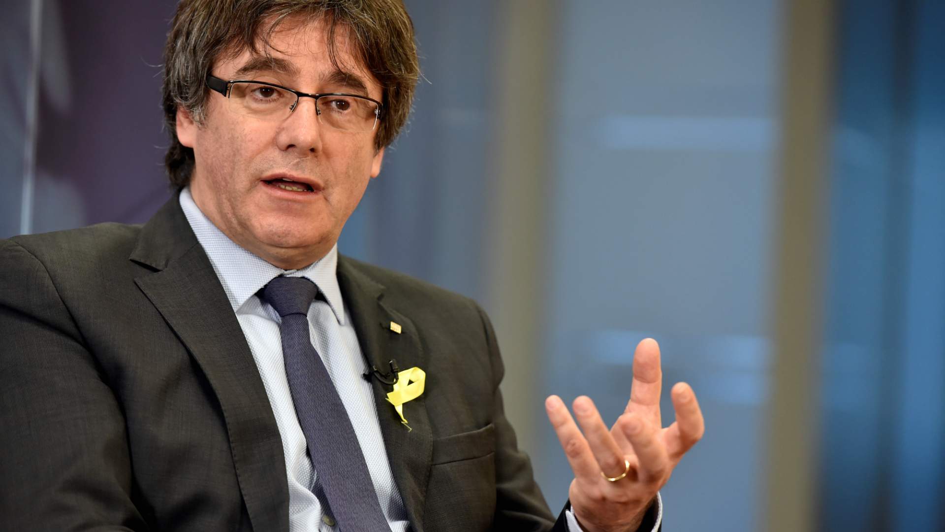 Puigdemont envía su "mensaje institucional" desde Bruselas
