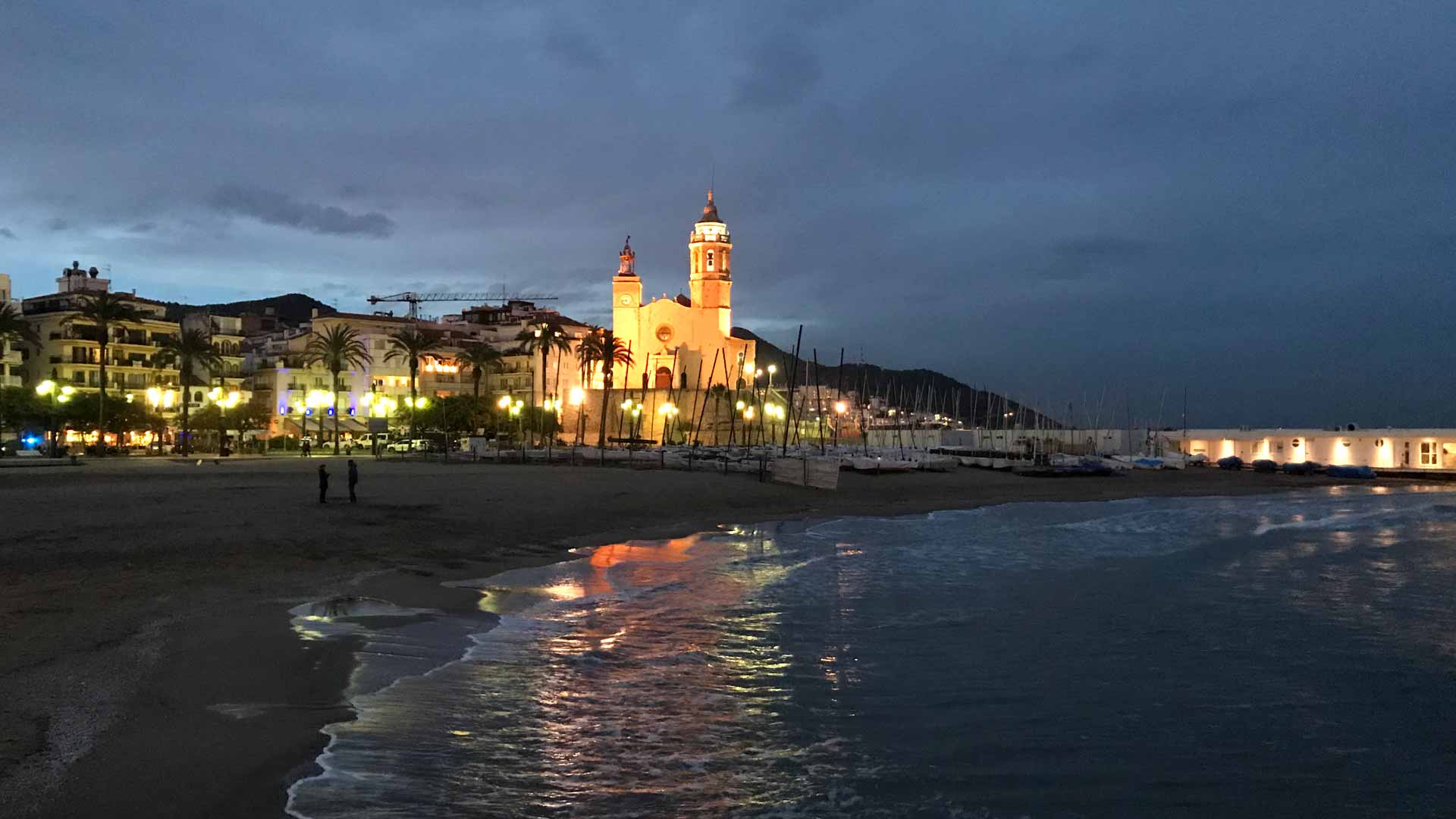 Sitges, la joya del Mediterráneo catalán brilla menos de lo que acostumbra